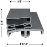 Beverage-Air Gasket  11 7/8 x 23 1/8